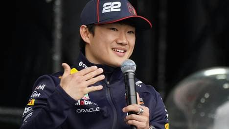 In Japan für Red Bull am Start: Yuki Tsunoda