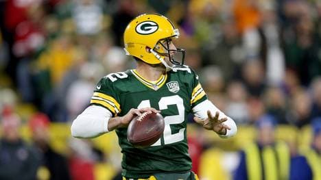 Green Bay fordert die Rams in ihrem Stadion Aaron Rodgers spielt seit 2005 bei den Green Bay Packers