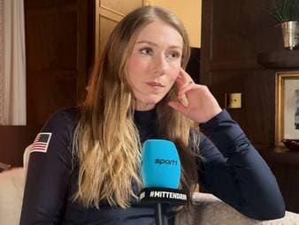 Adidas-Athletin Mikaela Shiffrin erklärt im exklusiven SPORT1-Interview, wie sie mit ihrem Patzer bei der Team-Kombination umgegangen ist.