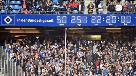 Die Bundesliga-Uhr am 3. Mai 2014 Hamburger SV v FC Bayern Muenchen - Bundesliga