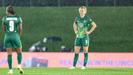 Wolfsburg war nach der Pleite bedient