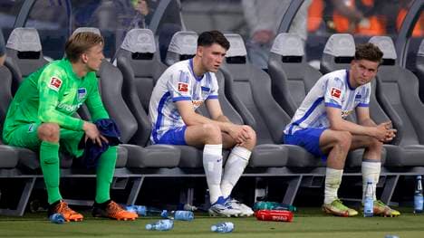 Die Profis von Hertha BSC verzichteten auf den Gang in die Kurve