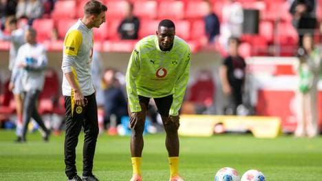 Guirassy verspürte beim Aufwärmen Schmerzen