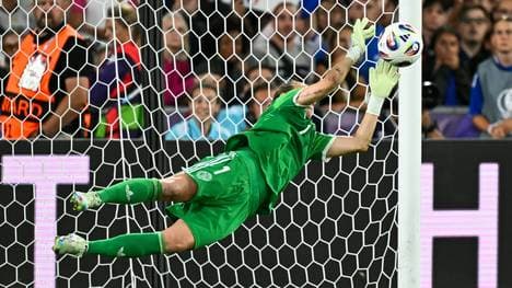 Heldin im Elfmeterschießen: Torhüterin Ann-Katrin Berger