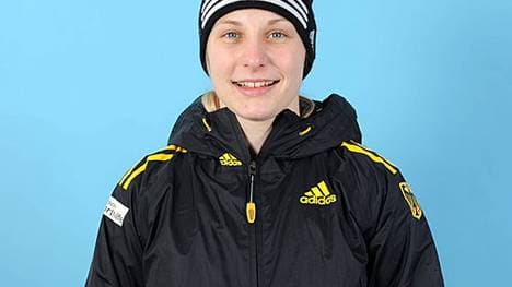 Tina Hermann begann 2007 mit dem Skeletonsport