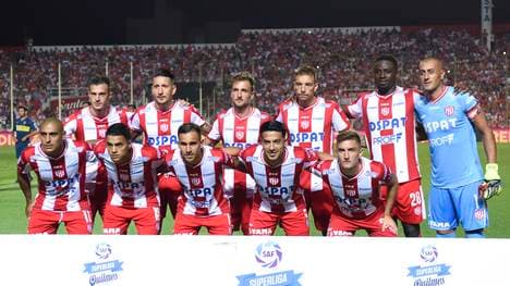 Union de Santa Fe spielte in der Nacht auf Donnerstag in Ecuador