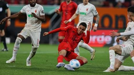 Behielt die Übersicht im FCA-Strafraum: Jamal Musiala