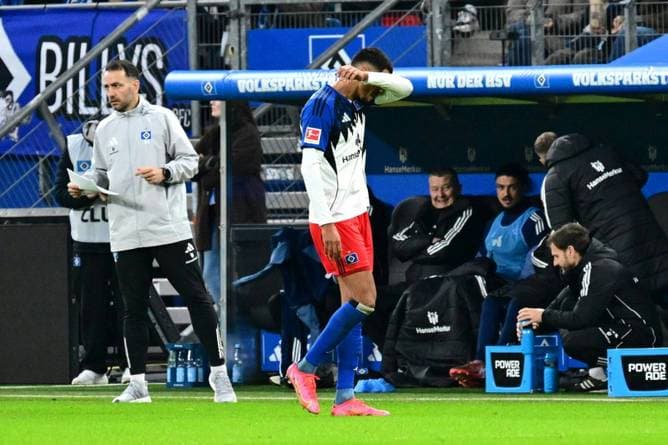 Bitterer Rückschlag für HSV-Stürmer