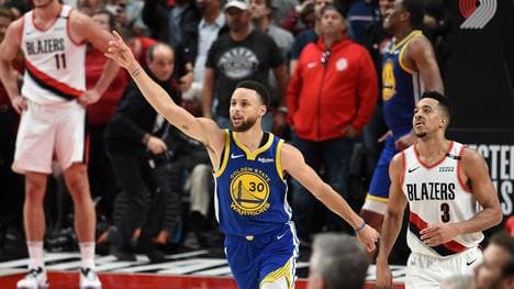 Stephen Curry war auch in Spiel vier der überragende Spieler der Golden State Warriors