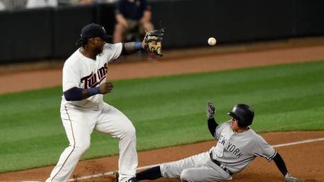 Die Twins mussten sich den Yankees geschlagen geben