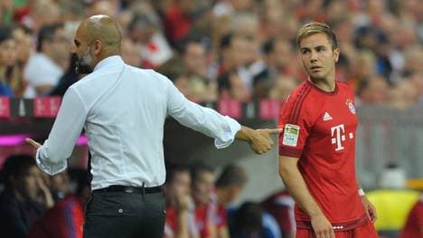 Mario Götze (r.) soll beim FC Bayern bleiben