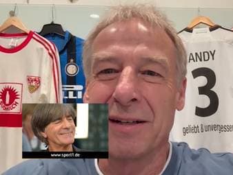 Jürgen Klinsmann sendet eine Grußbotschaft an Jogi Löw in den Doppelpass - und plaudert dabei aus dem Nähkästchen.