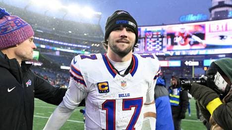 Josh Allen feierte gegen New England ein Mega-Comeback