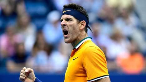 Juan Martin Del Potro gewann die US Open im Jahr 2009