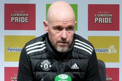 Ten Hag enttäuscht: 1:0-Führung "muss man über die Linie bringen"