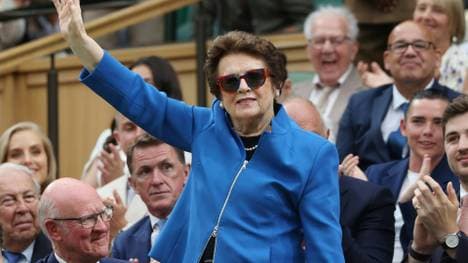 Tennis-Ikone: Billie Jean King