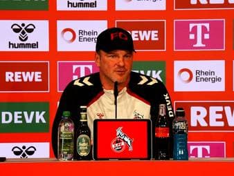 Auf der Spieltagspressekonferenz vor dem Duell gegen den Hamburger SV äußert sich Effzeh-Trainer Lukas Kwasniok zum Karriereende von Florian Kainz.