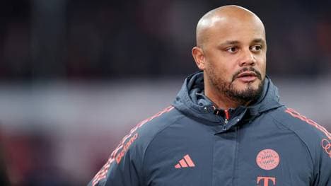 Bayern Münchens Trainer Vincent Kompany