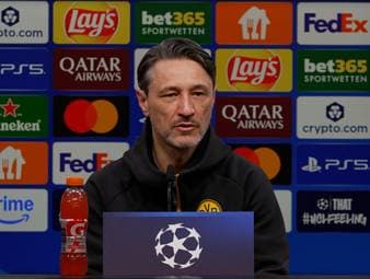 Vor den Champions-League-Playoffs gegen Atalanta Bergamo plagen den BVB zwei weitere Ausfälle in der Innenverteidigung. Trainer Niko Kovac erklärt, wie er vor allem den Ausfall von Nico Schlotterbeck kompensieren will.