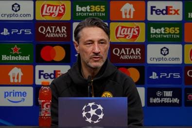 Gleich zu Beginn verkündet Kovac die Hiobsbotschaft