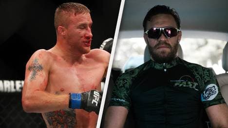 Justin Gaethje (l.) könnte der nächste Gegner von Conor McGregor werden
