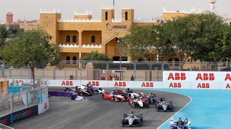 Die Formel E fuhr bereits in Saudi Arabien