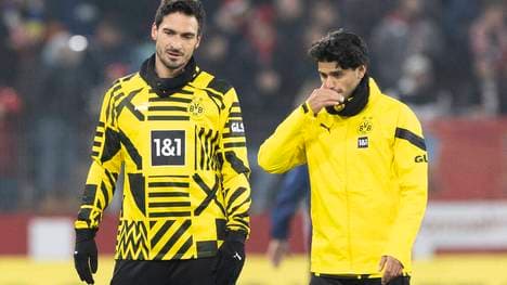 Mahmoud Dahou (r.) fehlte im BVB-Kader gegen Bayer Leverkusen