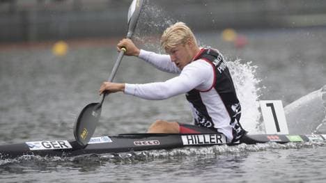 Hiller sichert sich im Kajak-Zweier mit Frank Silber