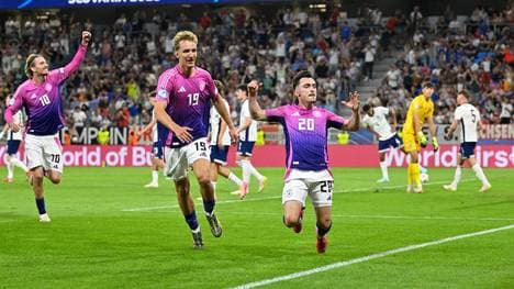 Paul Nebel (r.) war einer der Gewinner der DFB-Auswahl bei der U21-EM