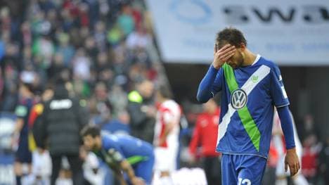 Bas Dost blieb beim Spiel in Augsburg ohne Treffer