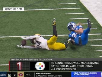 Die Regular Season der NFL ist zu Ende - und das Redzone-Team kürt die Top-5-Plays der gesamten Saison. Eine unfassbare Aktion toppt dabei die andere.