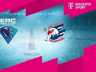 ERC Ingolstadt - Adler Mannheim: Tore und Highlights | PENNY DEL