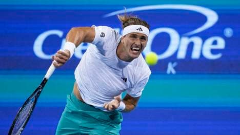 Alexander Zverev hat in Cincinnati zum Auftakt gewonnen