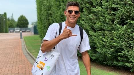 Matteo Pessina von Atalanta Bergamo sorgte mit einem besonderen Beutel für Aufsehen