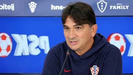 Zlatko Dalic ist seit 2017 Trainer Kroatiens