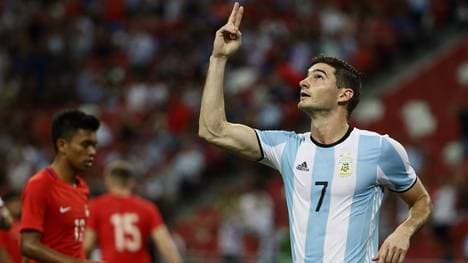 Lucas Alario hofft auf einen Wechsel zu Bayer Leverkusen