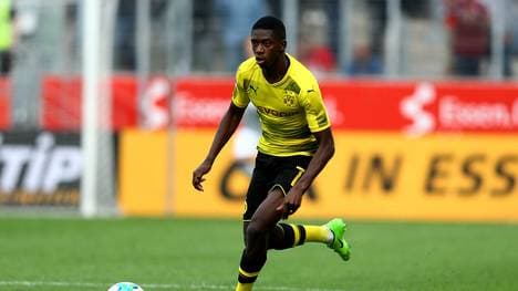 Ousmane Dembele steht vor einem Wechsel von Dortmund zum FC Barcelona