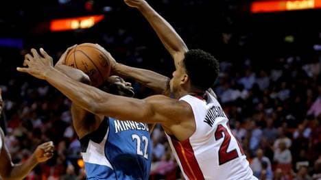 Minnesota Timberwolves v Miami Heat