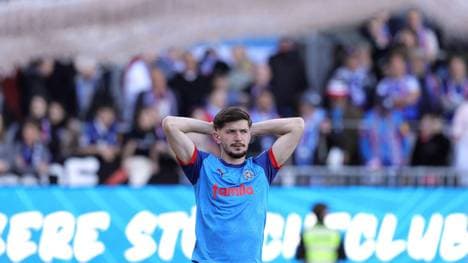Enttäuschung bei Holstein Kiel