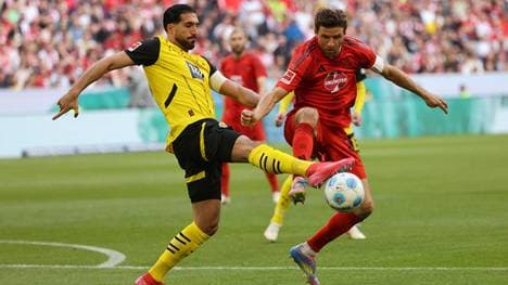 Beim 2:2 in München noch auf dem Platz: Emre Can (l.)