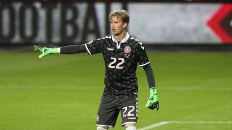 Frederik Rönnow absolvierte bisher sechs Spiele für die dänische Nationalmannschaft