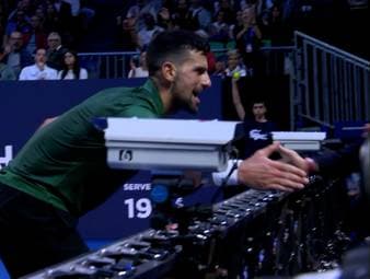 Novak Djokovic trifft im Viertelfinale der ATP Hellenic Championship auf Nuno Borges. Das Match wird jedoch enger als erwartet. 