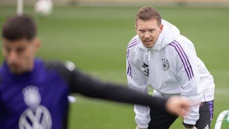 Julian Nagelsmann beim DFB-Training