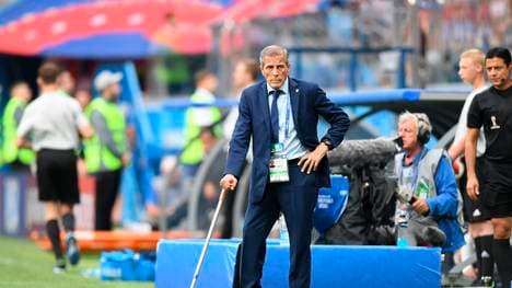 Uruguay-Nationaltrainer Oscar Tabarez erhält einen Vertrag bis zur Fußball-WM 2022