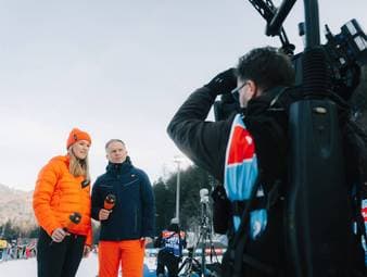 Nette Abschiedsworte bei Biathlon-Übertragung 