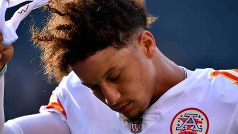 Patrick Mahomes warf gegen die Buffalo Bills zwei Interceptions