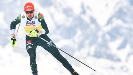 Johannes Rydzek kämpft in Oberstdorf um eine Medaille