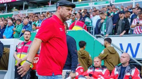 Trainer Steffen Baumgart hat mit dem 1. FC Köln aktuell keine gute Zeit