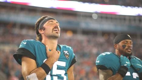 Gardner Minshew wollte sich am College die Hand brechen