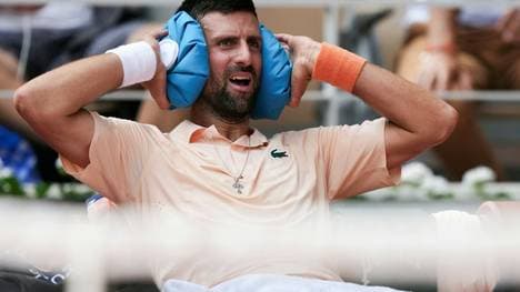 Er versuchte alles - aber  Novak Djokovic ist raus 